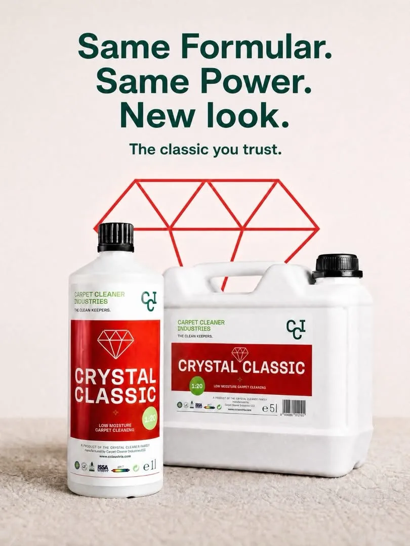 Beispiel-Posting für Crystal Classic – Same Formula. Same Power. New look.