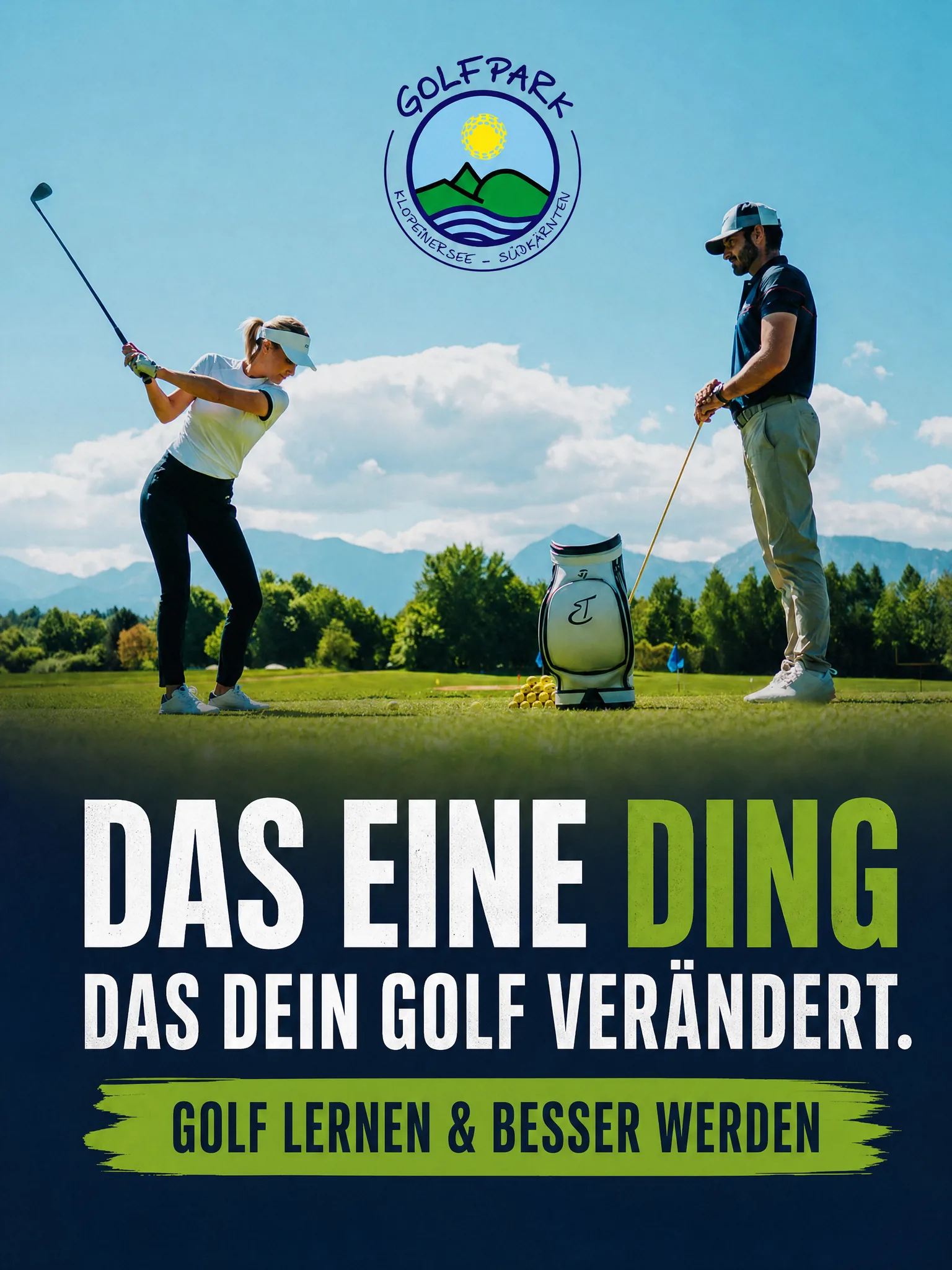 Beispiel-Posting für den Golfpark Klopeinersee – Das eine Ding, das dein Golf verändert