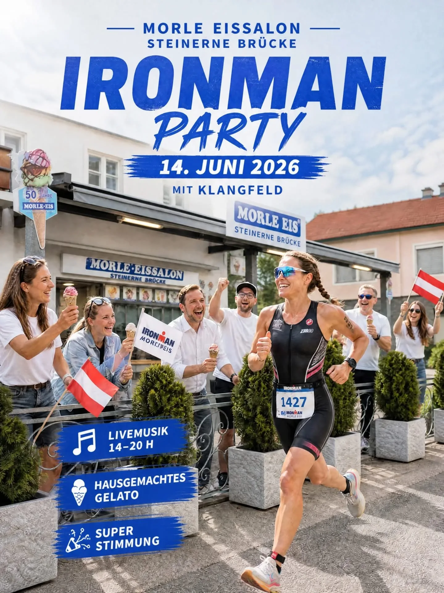 Beispiel-Posting für Morle Eissalon – Ironman Party